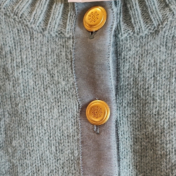 Appleseed's Blue Cardigan with Gold Buttons - Picture 4 of 9